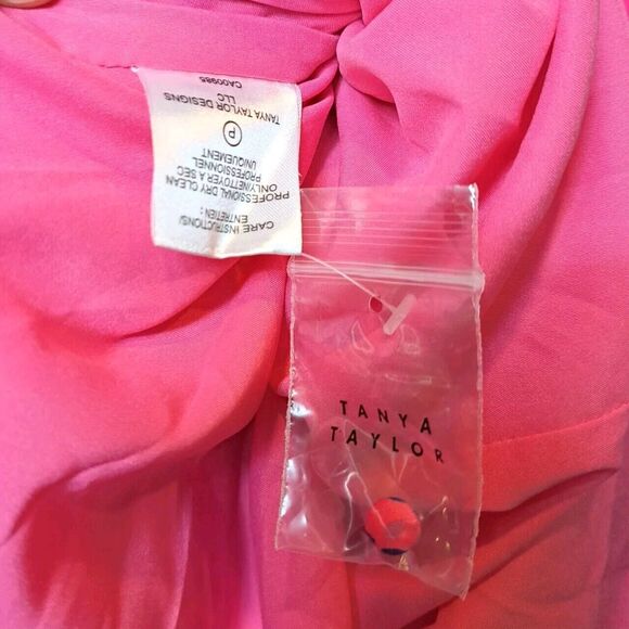 Tanya Taylor Falling Floral 100% Silk Virginia Dress Revolve Sz 2 MSRP $595 NWT - Picture 11 of 13